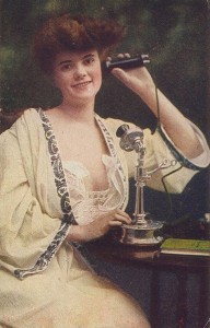 Old-fashioned phone call