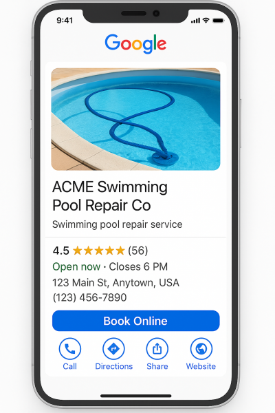 ACME Swimming Pool Repair Co